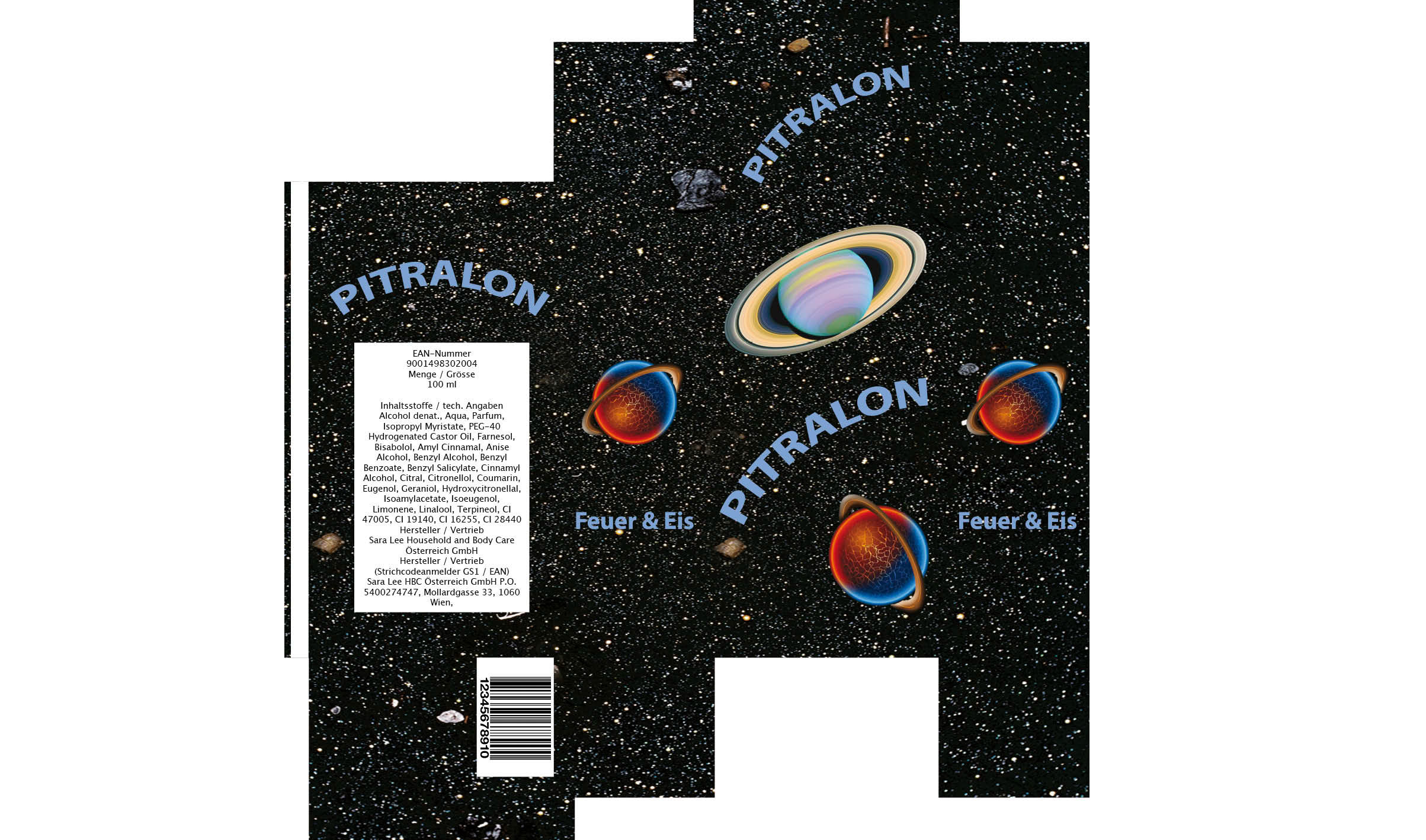Pitralon-Schachtel
